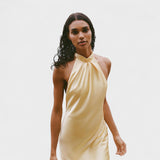 Gala – Satino Halter Suknelė