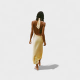 Gala – Satino Halter Suknelė