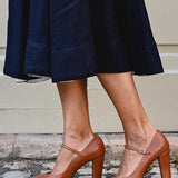 Bravina | Kasdieniai sandalai su mažu kulnu