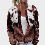 Sara - Rudens Gėlėtas Kardiganas