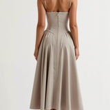 Odette Élégance | Midi suknelė su struktūrizuotu korsetu