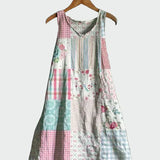 Suknelė su Pasteliniais Raštais