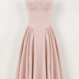 Odette Élégance | Midi suknelė su struktūrizuotu korsetu