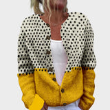 Madalena - Rudens Gėlių Kardiganas