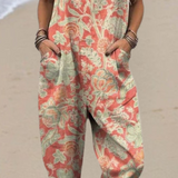 Ellis - Gėlių vintage suknelė