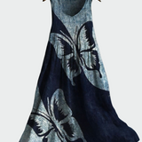 Suknelė su Drugelių Raštu