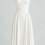 Odette Élégance | Midi suknelė su struktūrizuotu korsetu