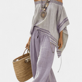 Natália | Elegantiškas Bohemiškas Komplektas Iš Lengvo Bambuko