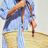 Veronica™ – Klasikinė Dryžuota Marškiniai