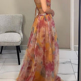 Madeline | Ilga Gėlių Suknelė, suteikianti Be pastangų Eleganciją