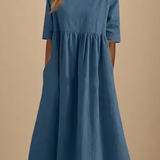 Minea™ | Lengvas Medvilnės Suknelė