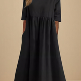 Minea™ | Lengvas Medvilnės Suknelė