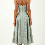 Odette Élégance | Midi suknelė su struktūrizuotu liemeniu