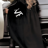 Rosa | Elegantiška megztinė su gobtuvu