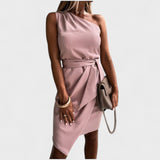 Hannah | Modernus Vieno Peties Suknelė