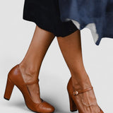 Bravina | Kasdieniai sandalai su mažu kulnu