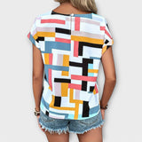 Mónica - Trumpa rankovė blusa