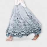 Luna – Boho Maksimalis sijonas su siuvinėjimu