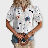 Emily - Marškiniai su V formos iškirpte