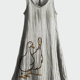 Kombinezonas su ančių poros raštu