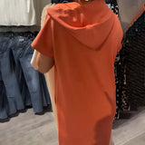 Saskia™ | Kasdienis suknelė su gobtuvu