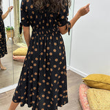 Monica™ | Elegantiška Taškų Suknelė