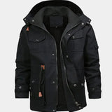 Adrian™ | Šiltas bomber tipo džemperis