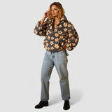 Daisy | Poliesterio gėlėtas megztinis