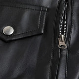 Austin™ | Klasikinis Odinis Biker Švarkas