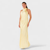 Martina - Suknelė su satino kaspinu