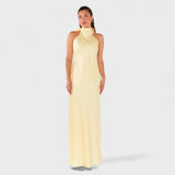 Martina - Suknelė su satino kaspinu