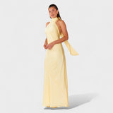 Martina - Suknelė su satino kaspinu