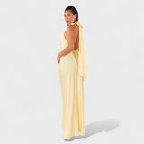 Martina - Suknelė su satino kaspinu