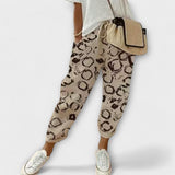 Aurora - Patogios lino ir medvilnės kelnės