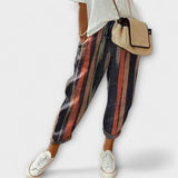 Aurora - Patogios lino ir medvilnės kelnės