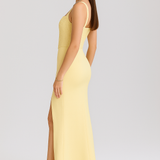 BELA™ | Elegantiška korseto suknelė iš satino