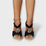 Ortopediniai komforto moterų sandalai