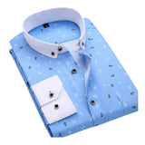 Klaas™ | Jūrinis Raštas Marškiniai