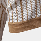 Laurits™ | Dryžuotas Megztinis Polo