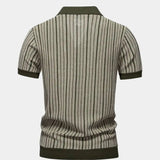 Laurits™ | Dryžuotas Megztinis Polo
