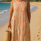 Ellis - Gėlių vintage suknelė