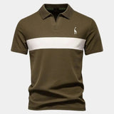 Niels™ | Savanna Juostuota Polo
