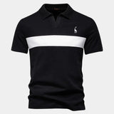 Niels™ | Savanna Juostuota Polo