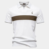 Niels™ | Savanna Juostuota Polo