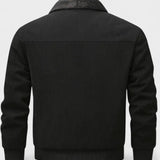 Norbert™ | Bomber tipo striukė su dirbtinio kailio apykakle