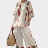 Beatriz | Viduržemio jūros komplektas Daisy Linas Bambukas Juostelės