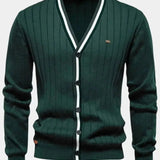 Oliver™ | Medvilnės megztinis su mygtukais