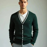 Oliver™ | Medvilnės megztinis su mygtukais