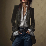 Dainora - Elegantiška aksominė striukė