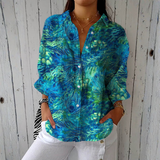 Leila | Blusa su Povas Plunksnų Raštu Turkiška